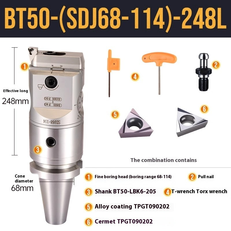 1072-SDJ Fine Boring Tools Fine Boring Heads Adjustable BT40 Fine Boring Tools Set Machining Center Small Bore Fine Boring Tools Shandong Denso Pricision Tools Co.,Ltd.
